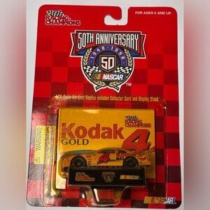 Racing Champions 50th Anniversary NASCAR Die-Cast Car Kodak Gold #4